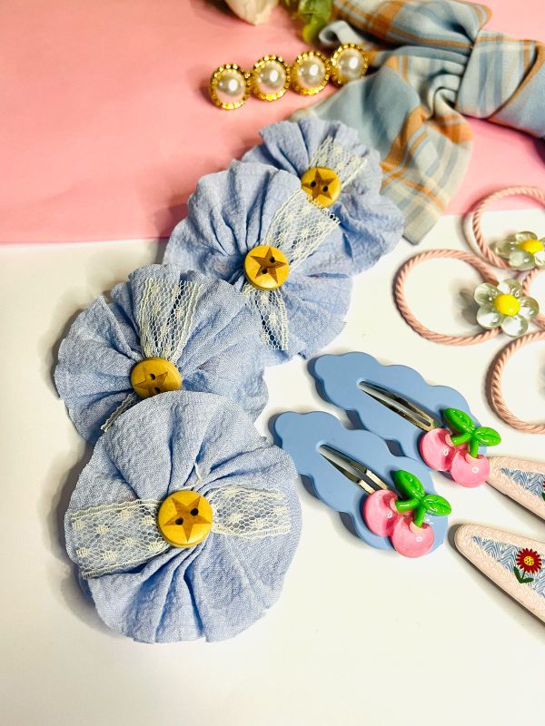 Blue Hair Accessory Set - Image 2