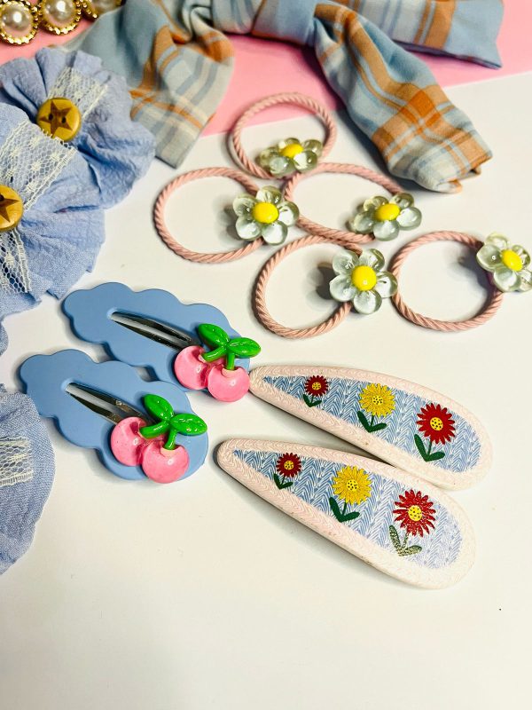 Blue Hair Accessory Set - Image 3
