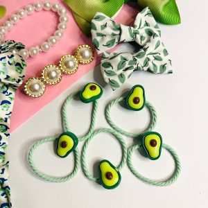 Green Hair Accessory Set