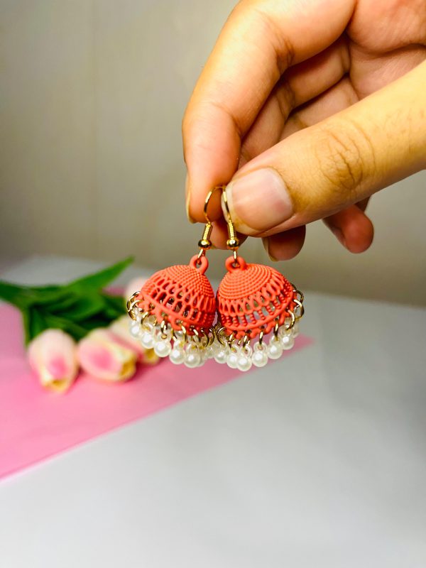 Matte Jhumki - 6 Colors - Image 5