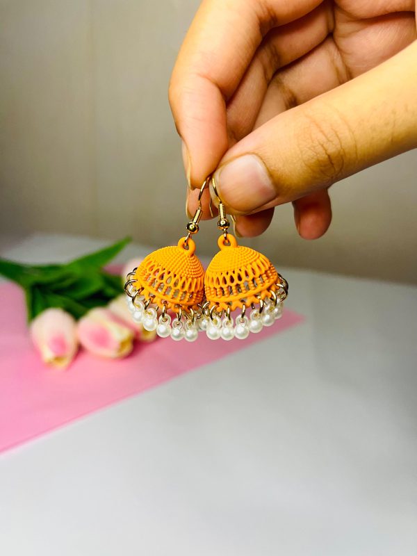 Matte Jhumki - 6 Colors - Image 6