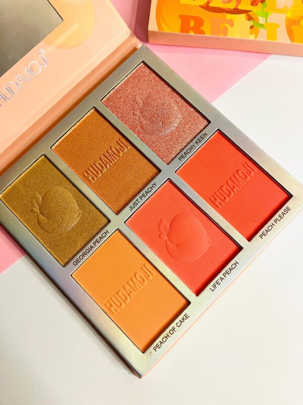 HUDAMOJI Blush & Highlighter Palette - Image 3
