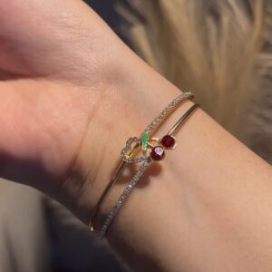 Cherry Blush Metal Hand Cuff