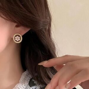 Pearl Petal Studs
