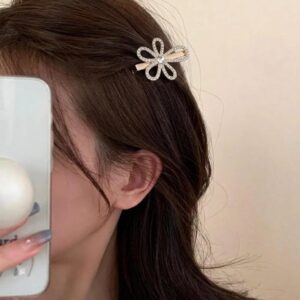Crystal Bloom Hair Clip