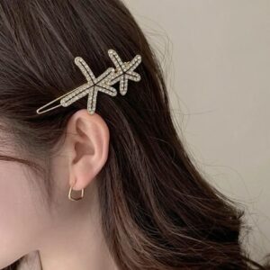 Golden Flutter Hair Clip