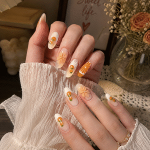 Citrus Blossom French (Pre Glued)