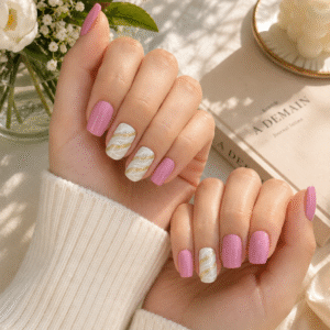 Blush and Gold Whisper